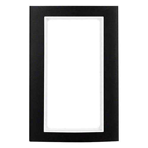 Berker 13093025 Rahmen mit großem Ausschnitt B.3 Alu,schwarz/polarweiß Mesch Shop Berker 13093025 Rahmen mit großem Ausschnitt B.3 Alu,schwarz/polarweiß Mesch Shop